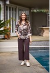 LILLIAN BLOUSE - choc mix